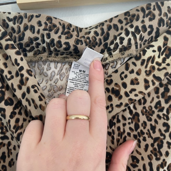 Leopard pattern skinny pants from Simons M - Picture 5 of 5